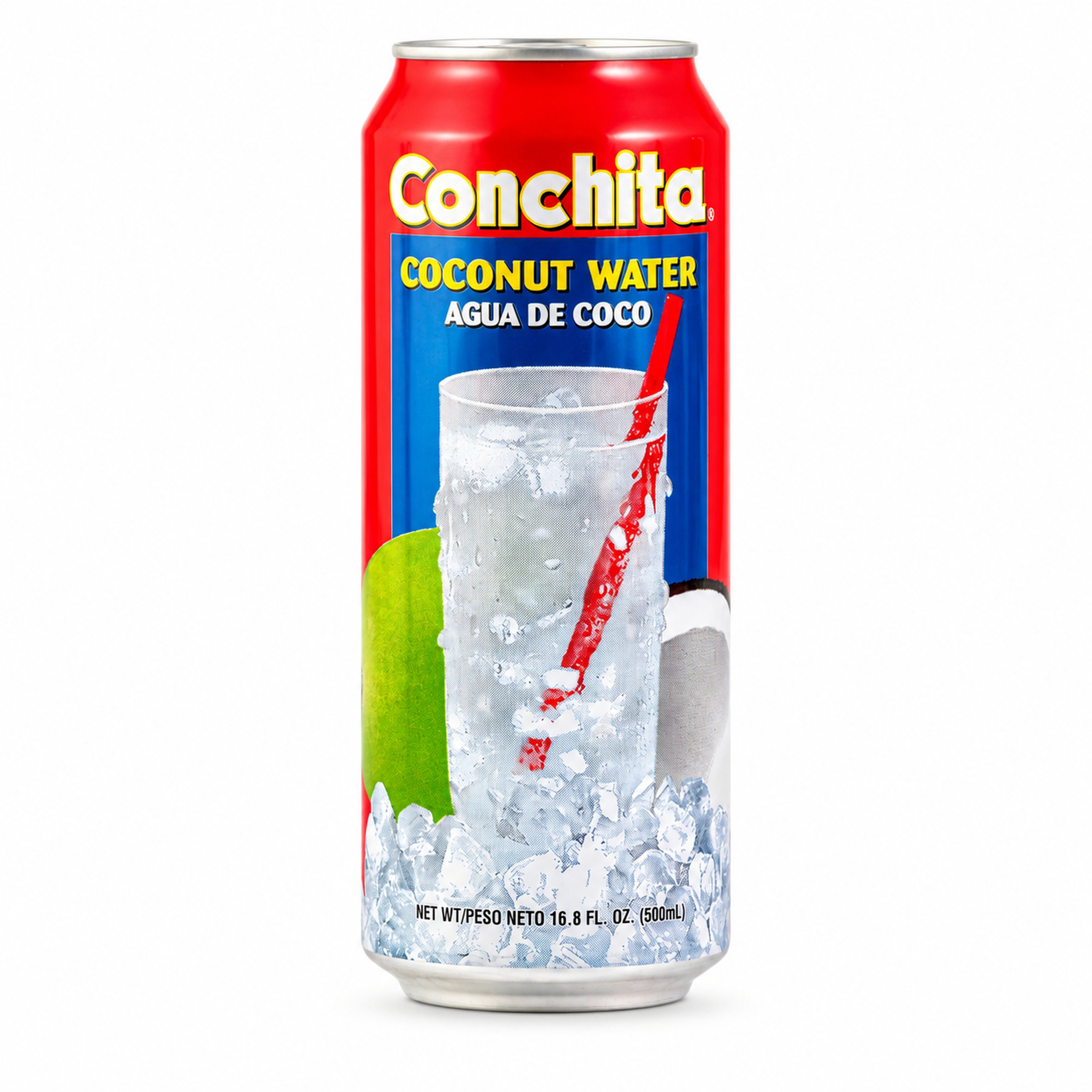 Conchita Coconut Water (Agua de Coco) 16.8 fl oz can, front view