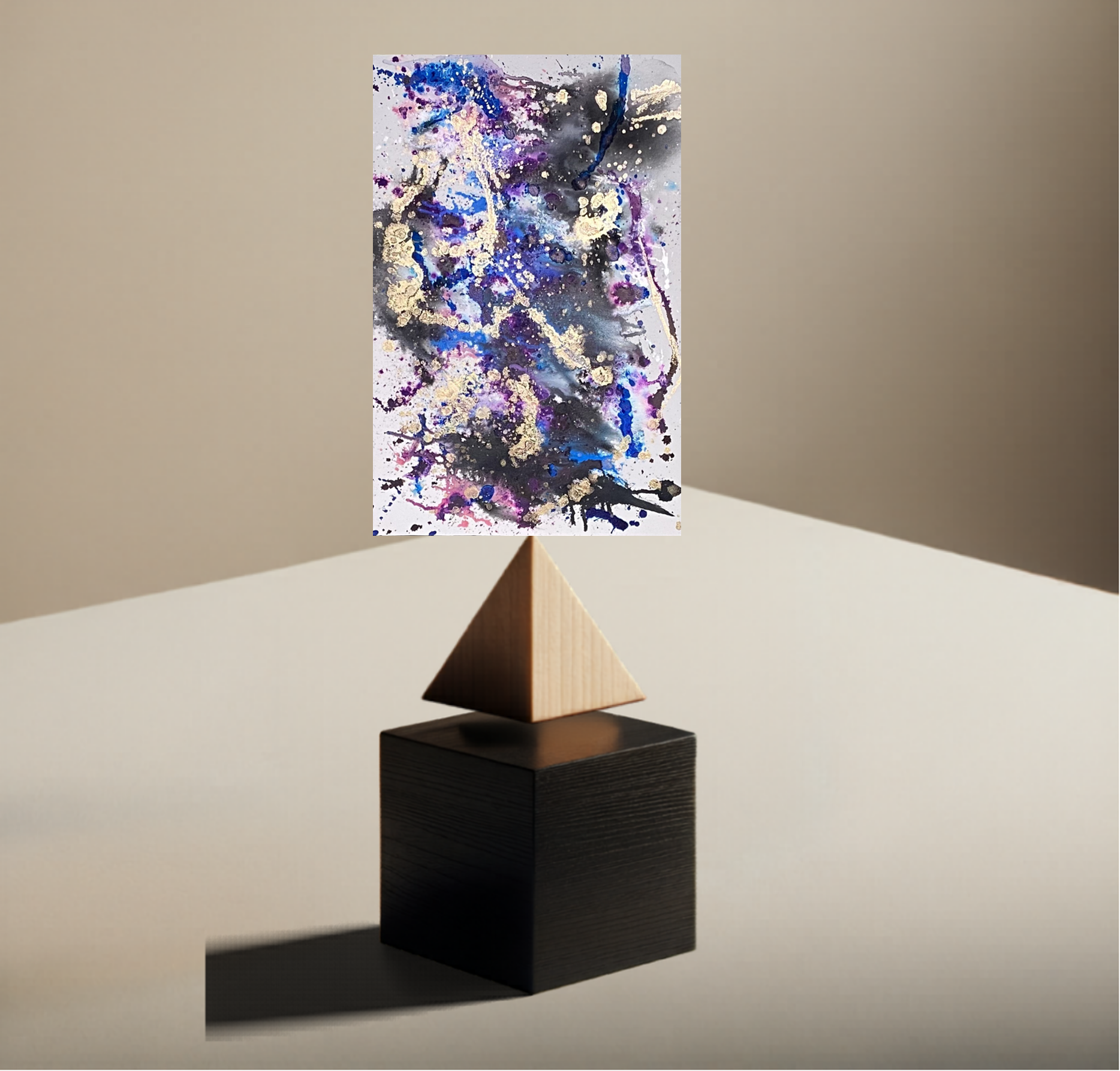Blac, Gold, Iris, Blue 2026 - Original Artwork