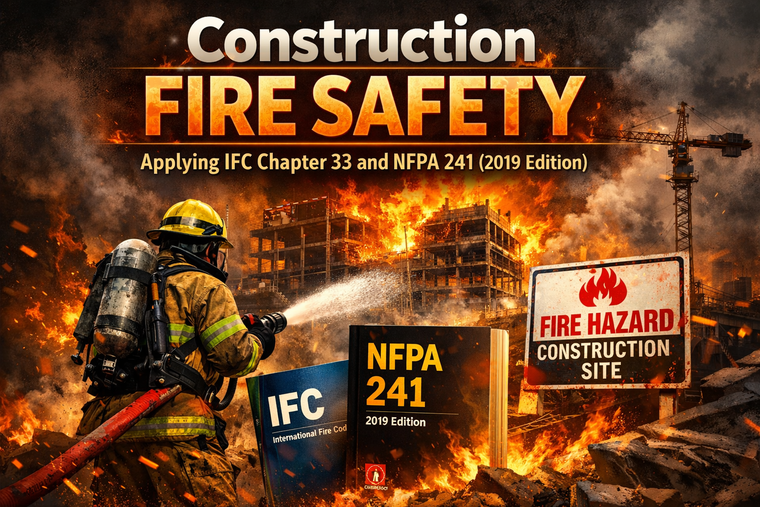 Construction Fire Safety – Applying CFC Chapter 33 and NFPA 241 (2022 Edition) Course - General Admission