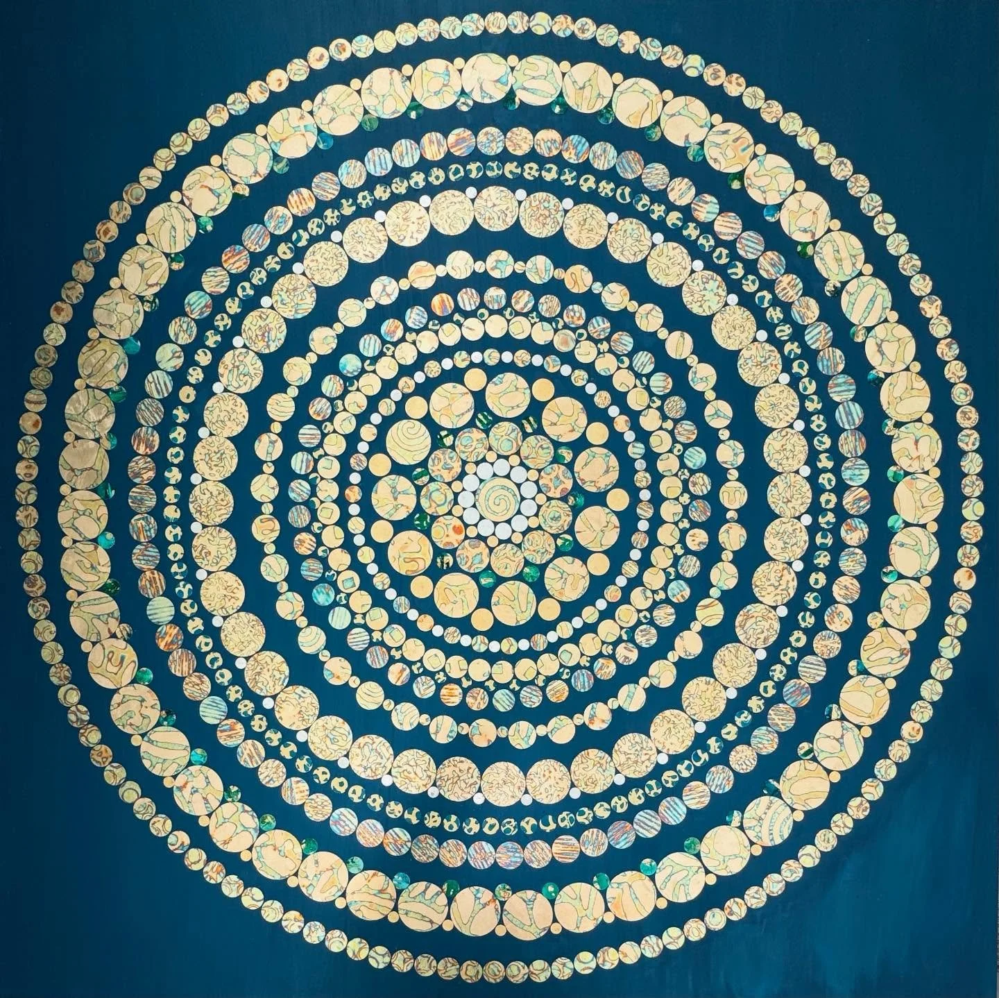 Sunburst, my newest artwork. Can be seen at Burns Gallery Sarasota