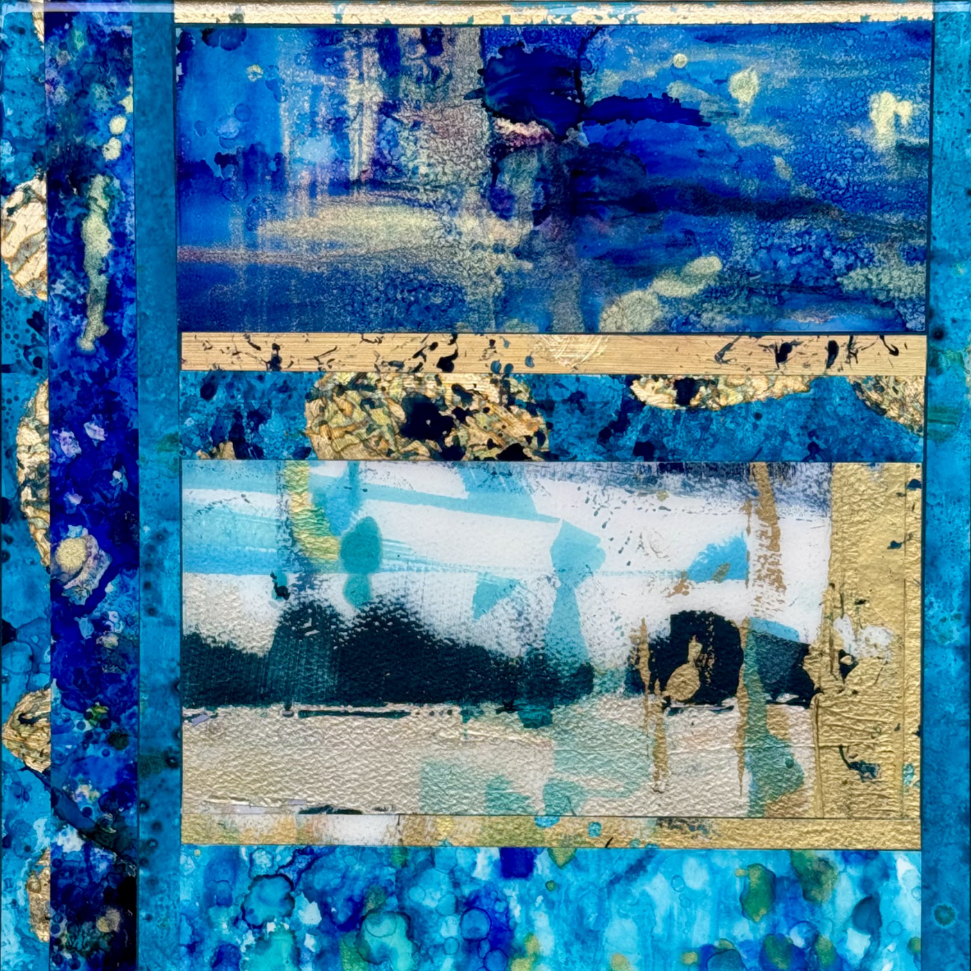 Awakening, MM on Board with Resin, 12x12, $650