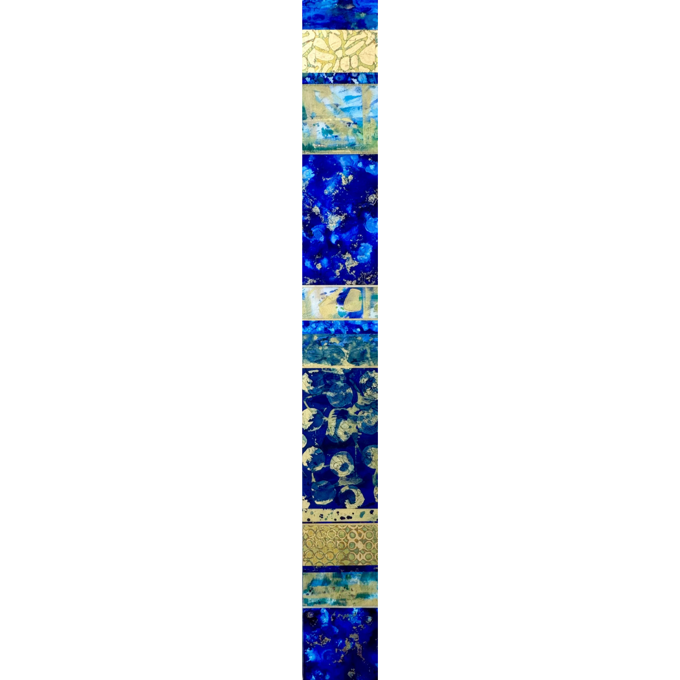 Lapis, MM on Board with Resin, 60x7, $2,400