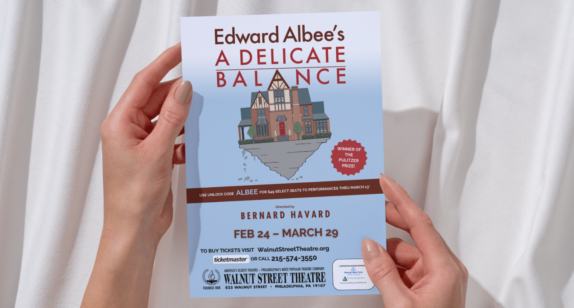 Edward Albee's A DELICATE BALANCE