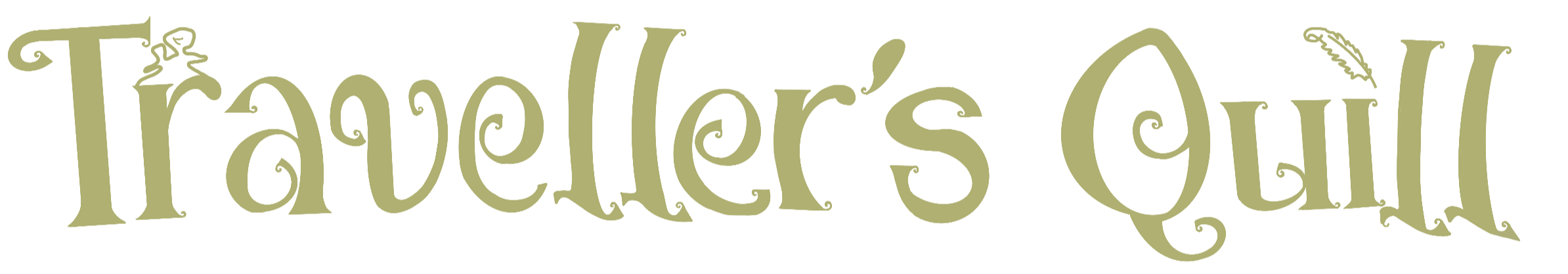 Decorative text reading "Travelers' soul" with a small graphic of a bird above the apostrophe.