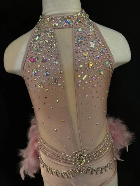 Child L/XL Blush Musical Theater/Jazz Costume