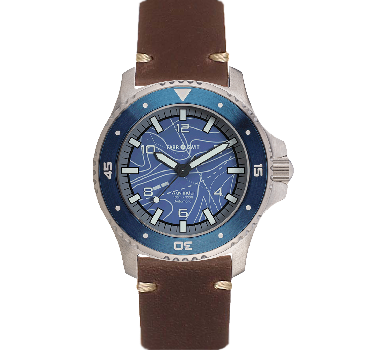 The Wayfinder Automatic - Blue. NH35A Movement