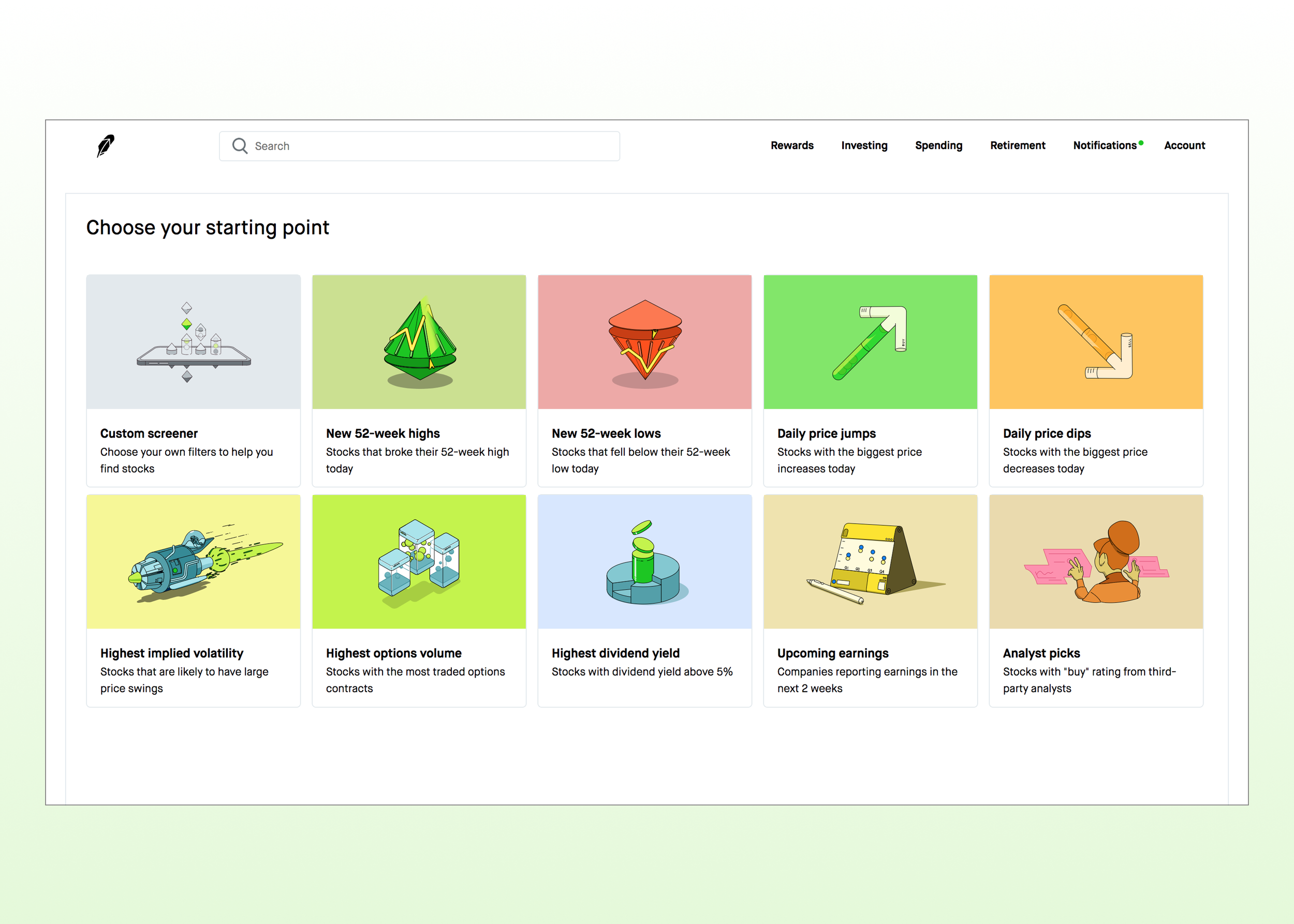 Robinhood Asset Discovery