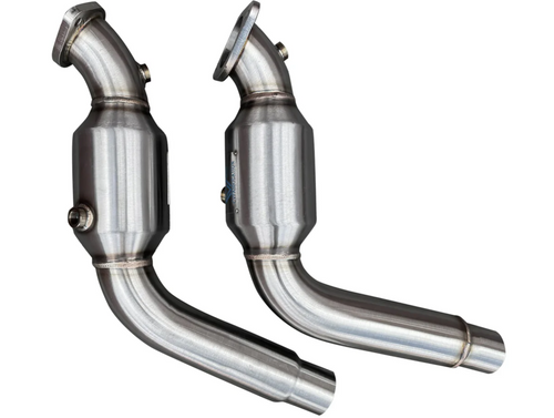 CVF Stainless Steel Catted Downpipes - Explorer ST 20-26