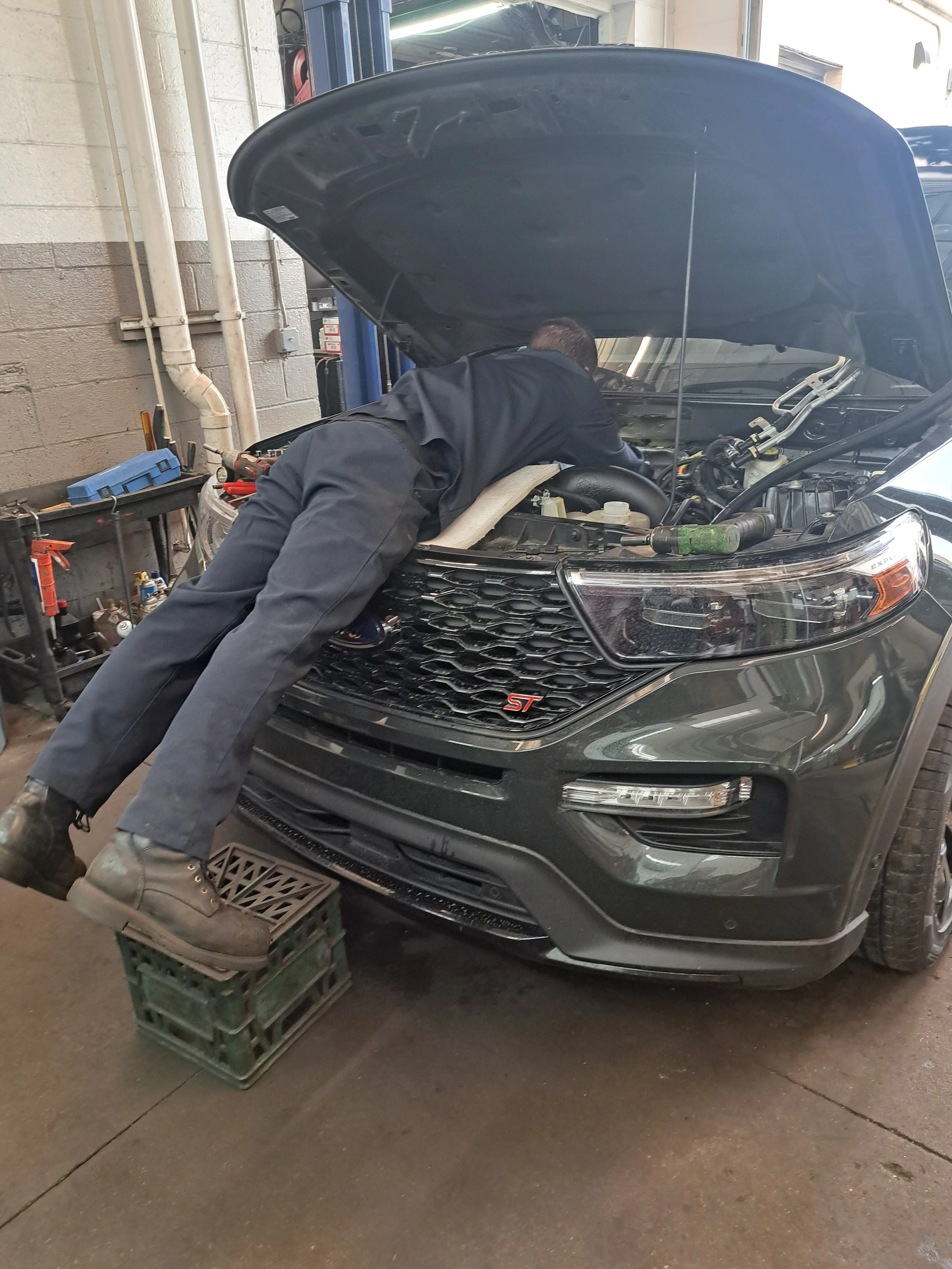 Precision Gapped Spark Plugs w/installation - Explorer ST 20-26