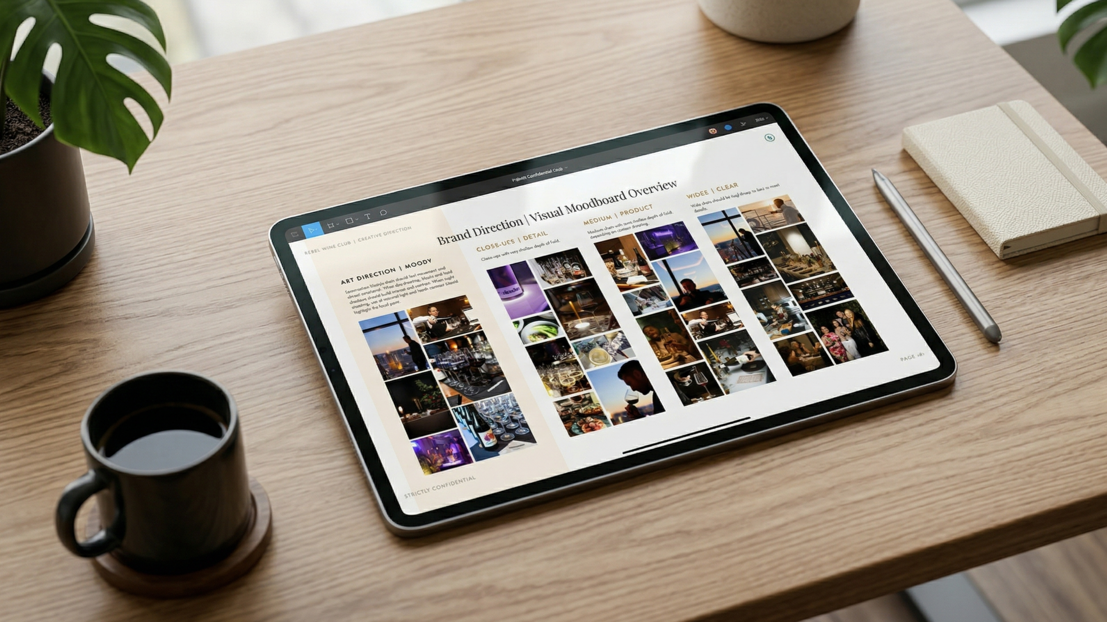 Sommsation Creative Moodboard