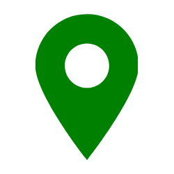 The Dream Works map pin graphic