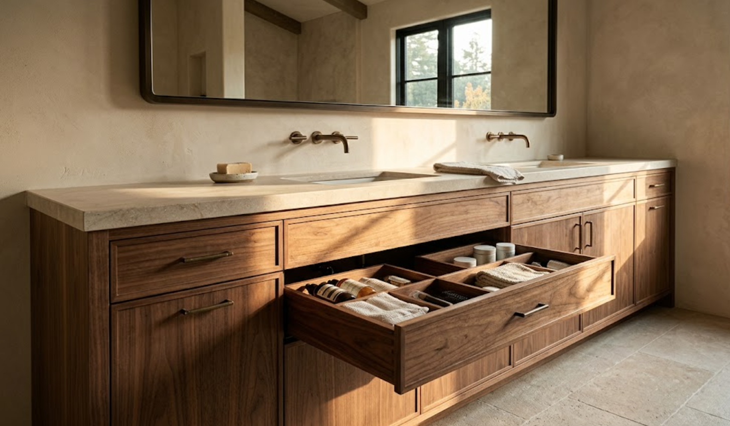Custom Bathroom Cabinetry: What to Consider Beyond Appearance