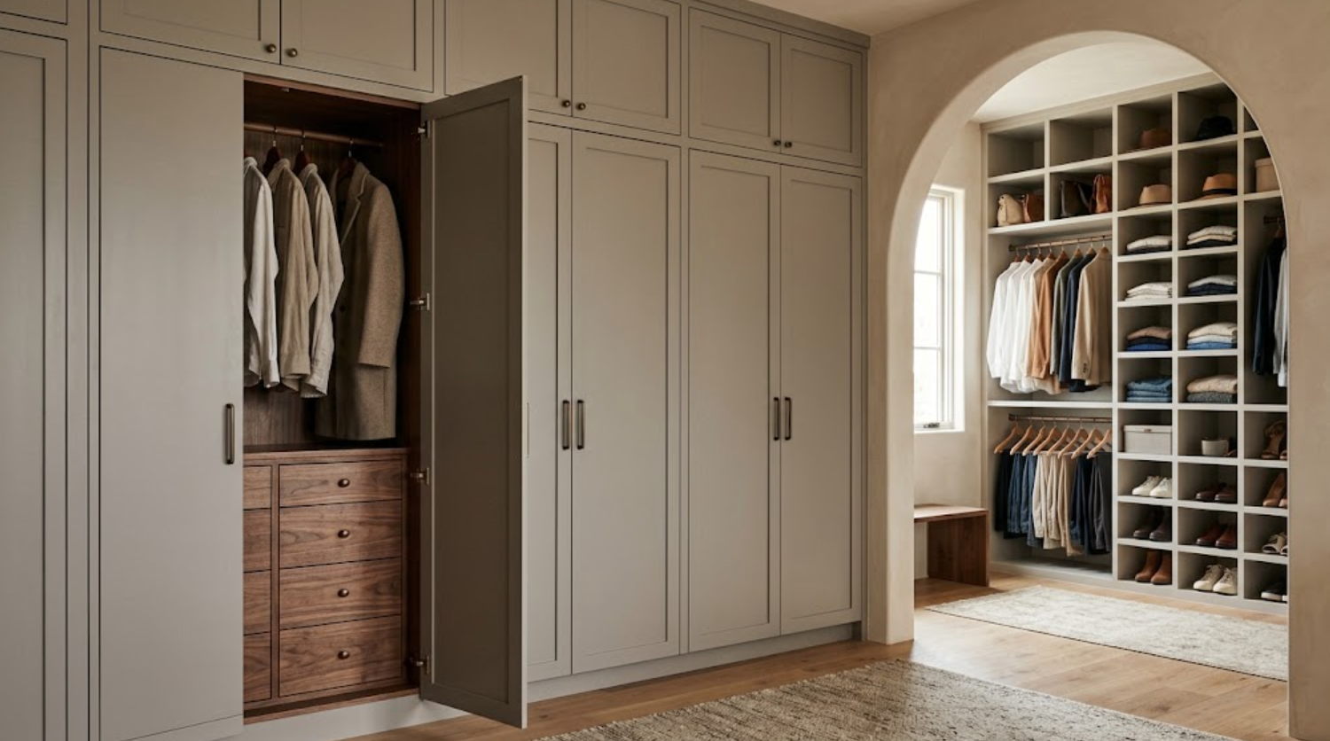 Custom Closets vs. Wardrobe Cabinetry: What’s the Difference?