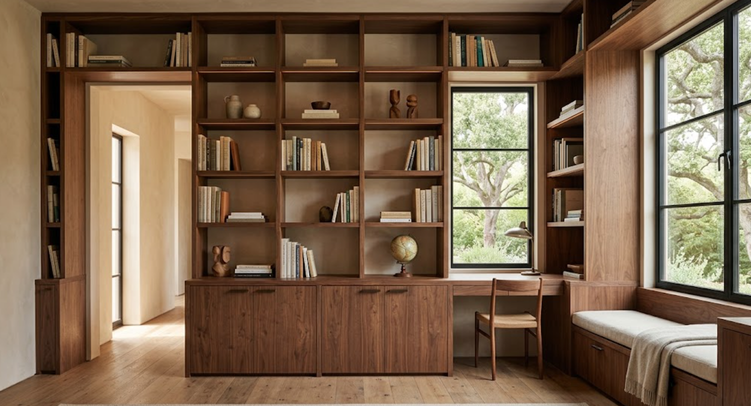 Library Cabinetry: Bringing Architectural Character Into the Home