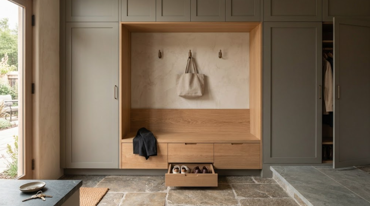 Mudroom Cabinetry: Designing an Organized Entrance to Your Home