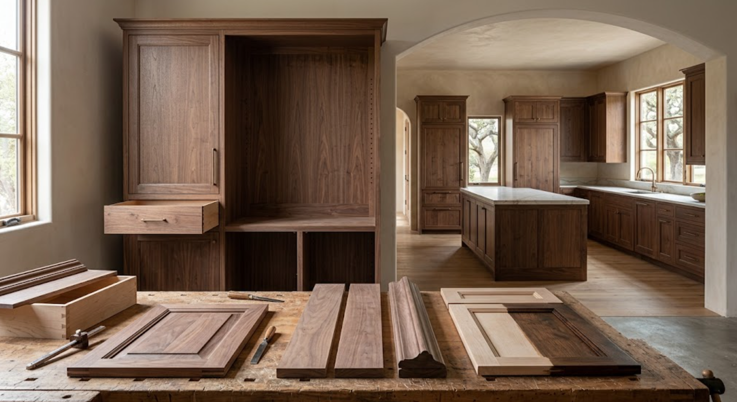Inside the Craftsmanship of Fully Custom Grabill Cabinetry