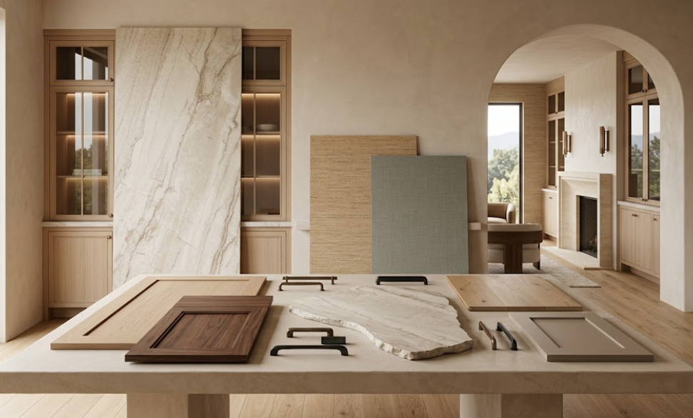 How to Coordinate Cabinetry, Stone, Hardware &amp; Wallcoverings