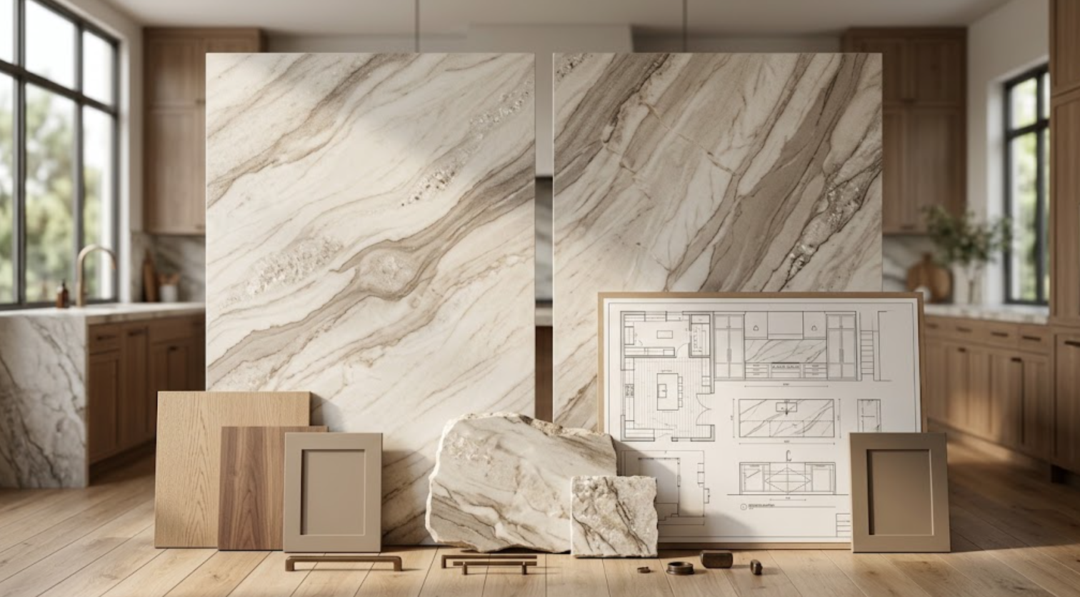 Natural Stone in Luxury Kitchens: What Makes Every Slab Unique