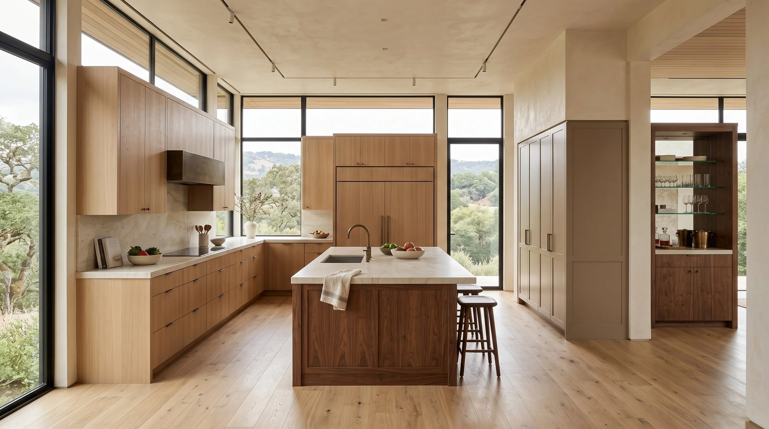 Designing Cabinetry for a Los Altos Hills Custom Home