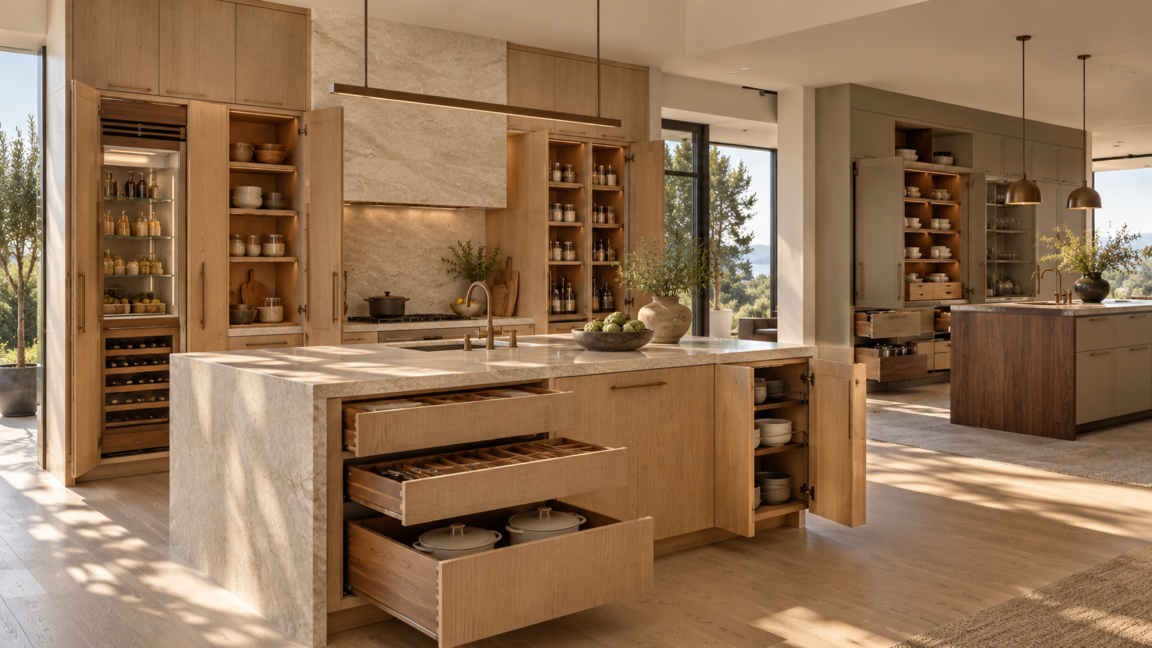 What to Look for When Comparing Cabinet Displays in a Showroom