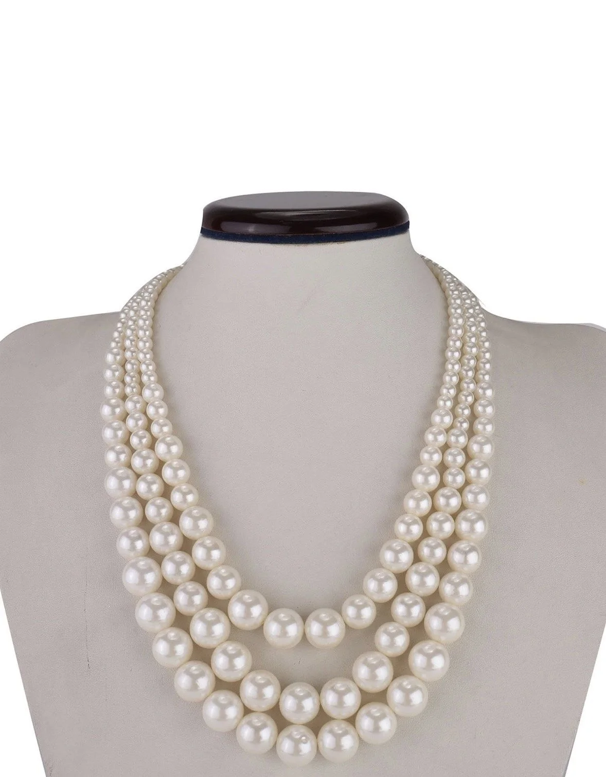 3 Strand Pearl Necklace