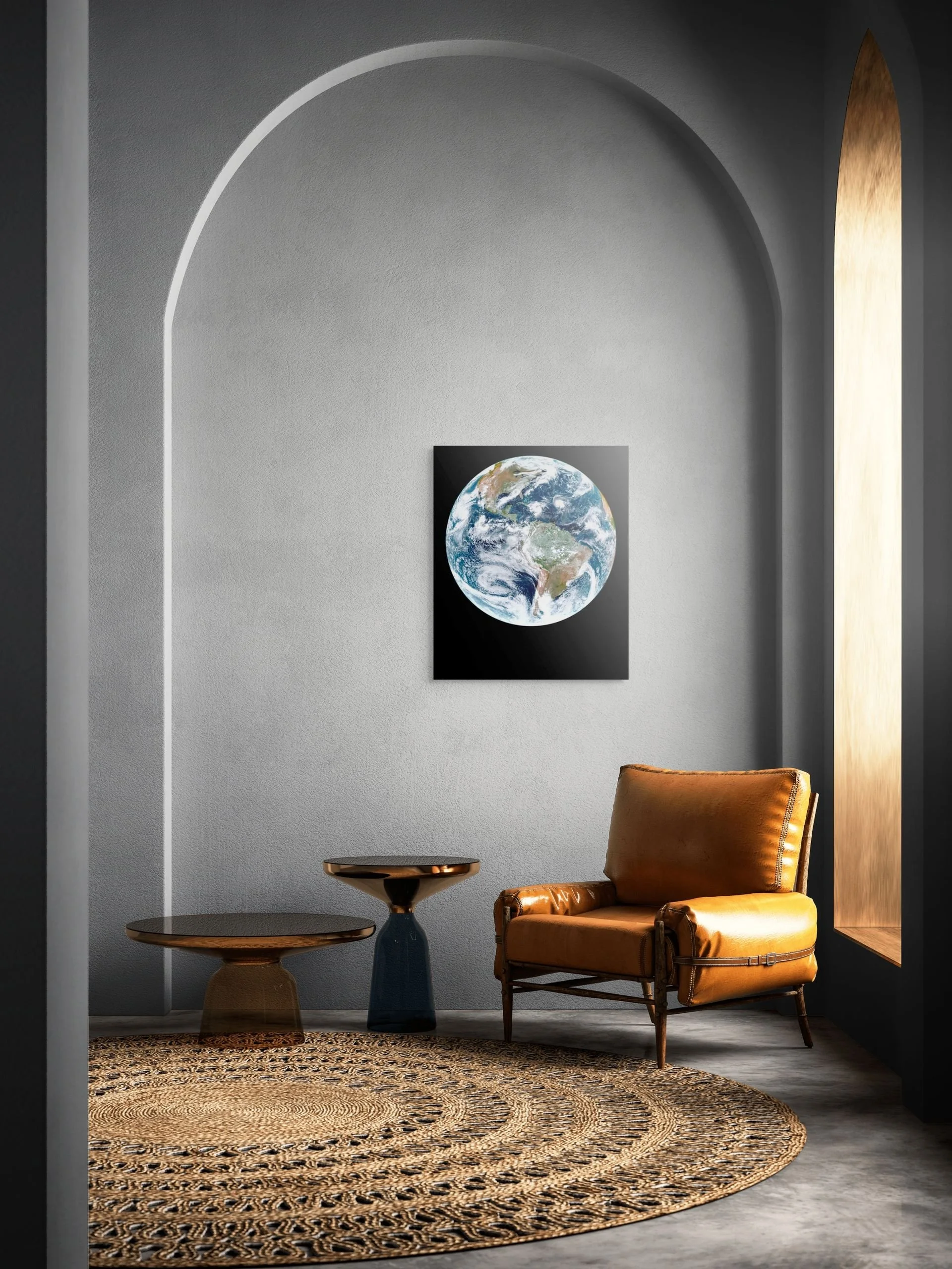 Fine Art Earth Metal Print - 20x24