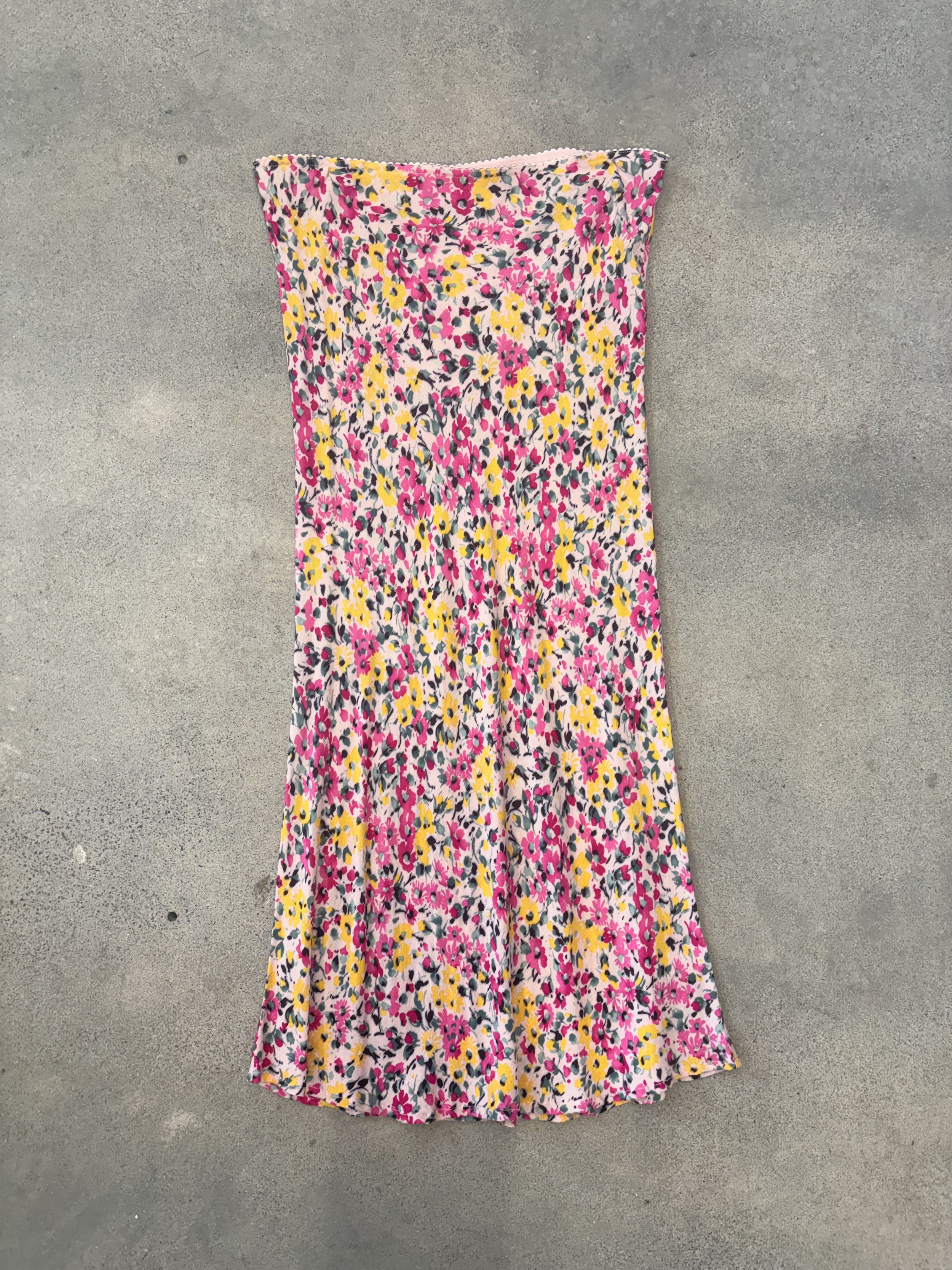 Ditsy Floral Midi Skirt