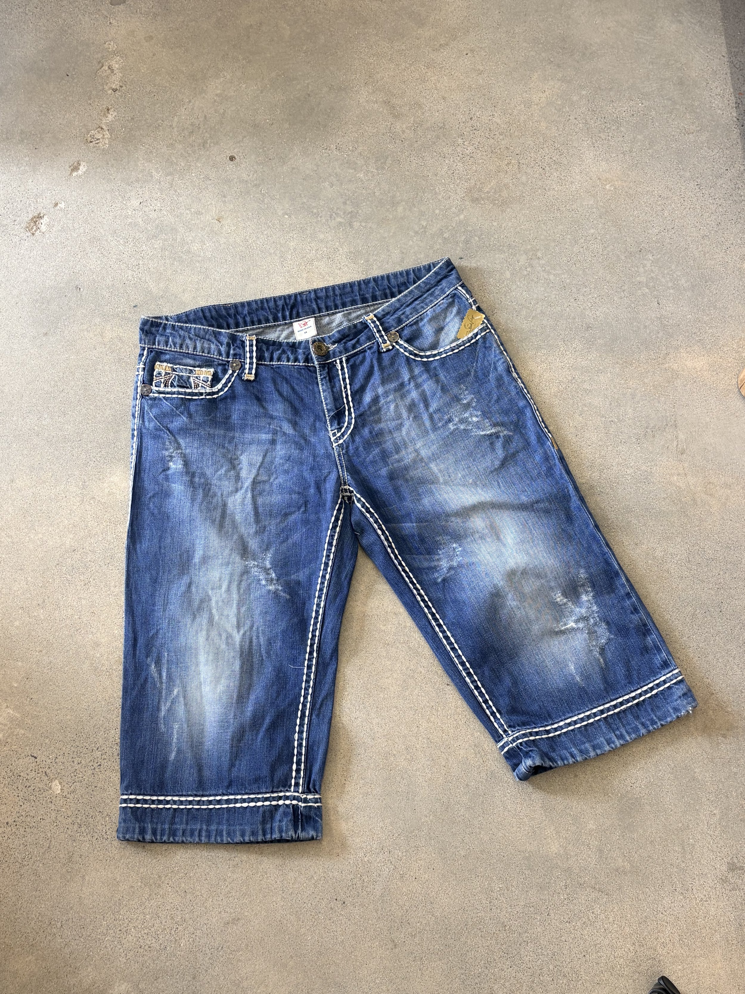 True Religion Y2K jorts