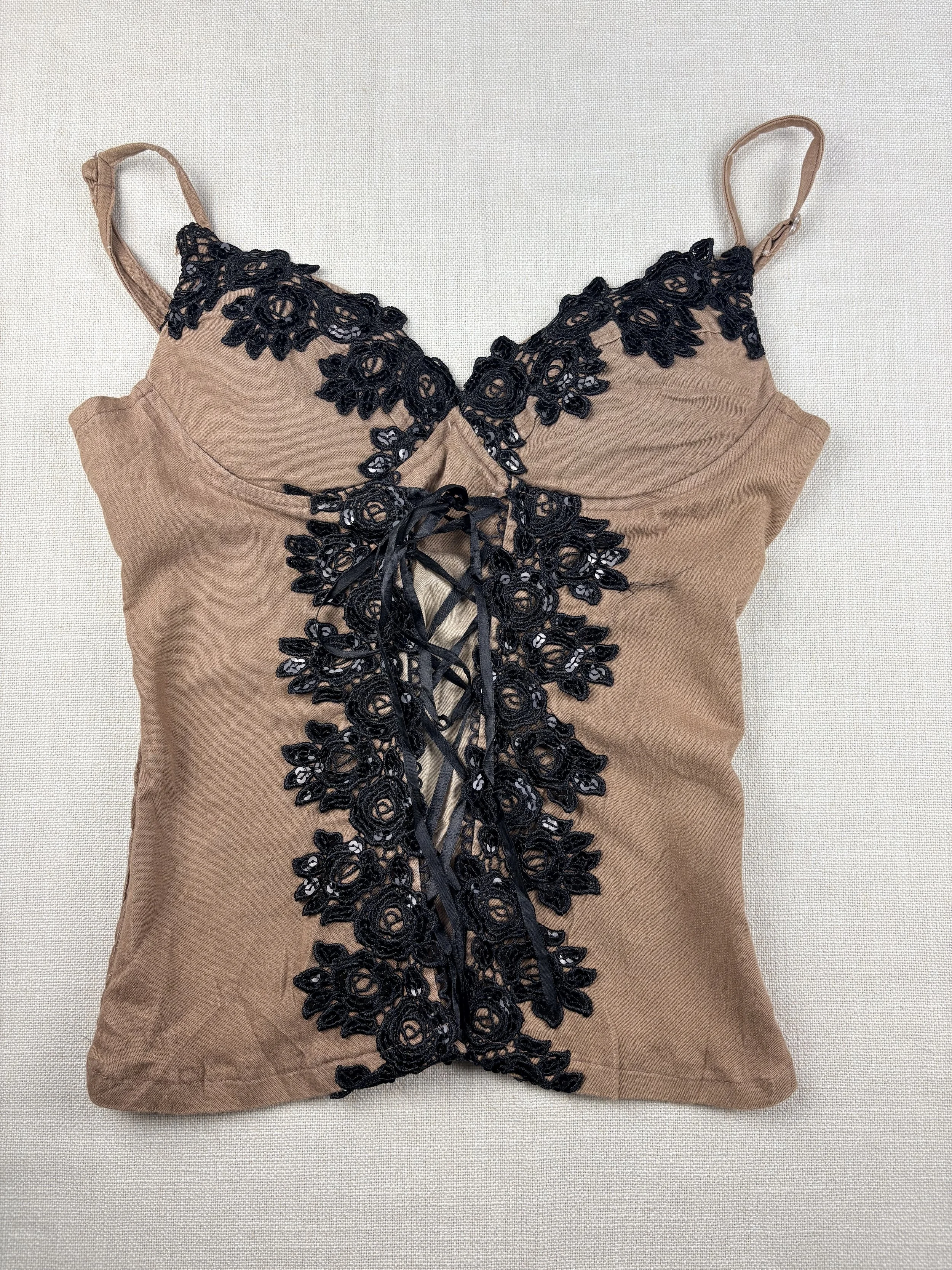 y2k corset top