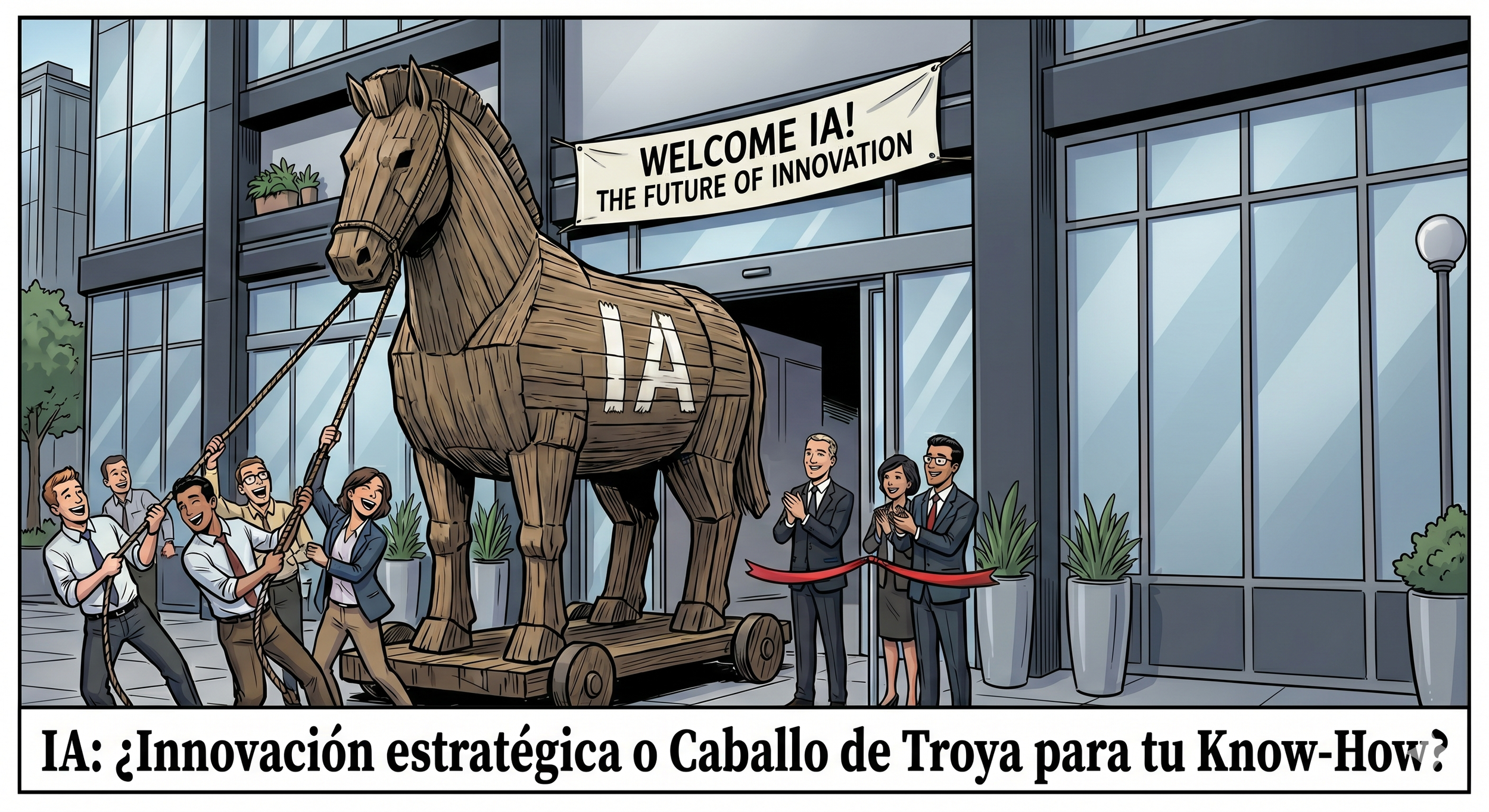 La IA en tu empresa: ¿motor de innovación o caballo de Troya?