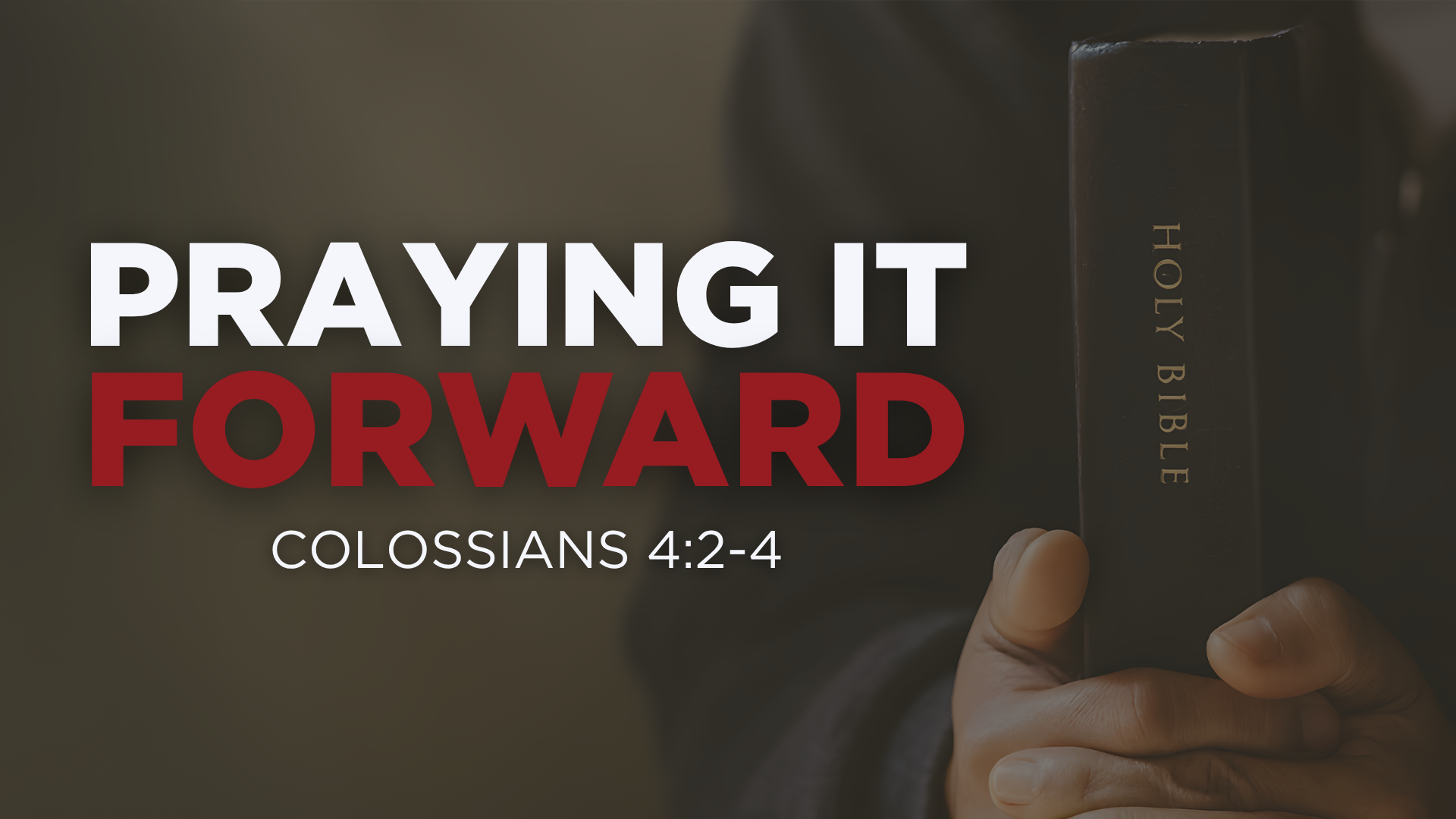 Praying it Forward