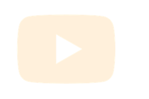 Play button icon on a beige background