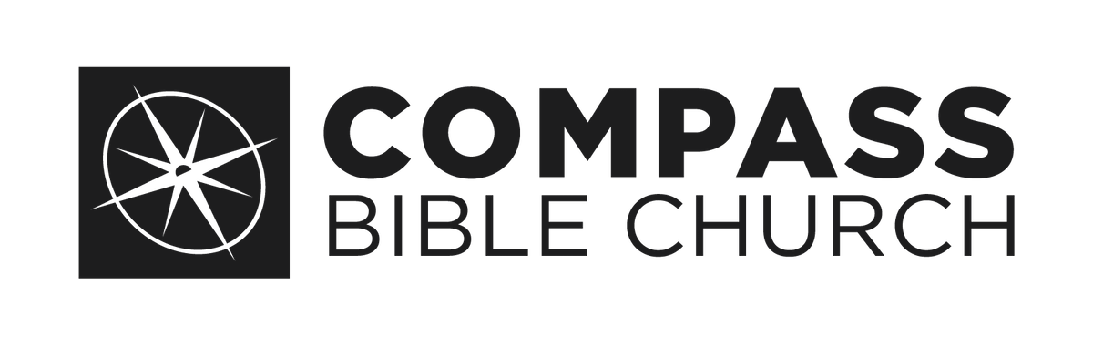 Logo of Compass Bible Church with a stylized compass icon and the text 'COMPASS BIBLE CHURCH'.