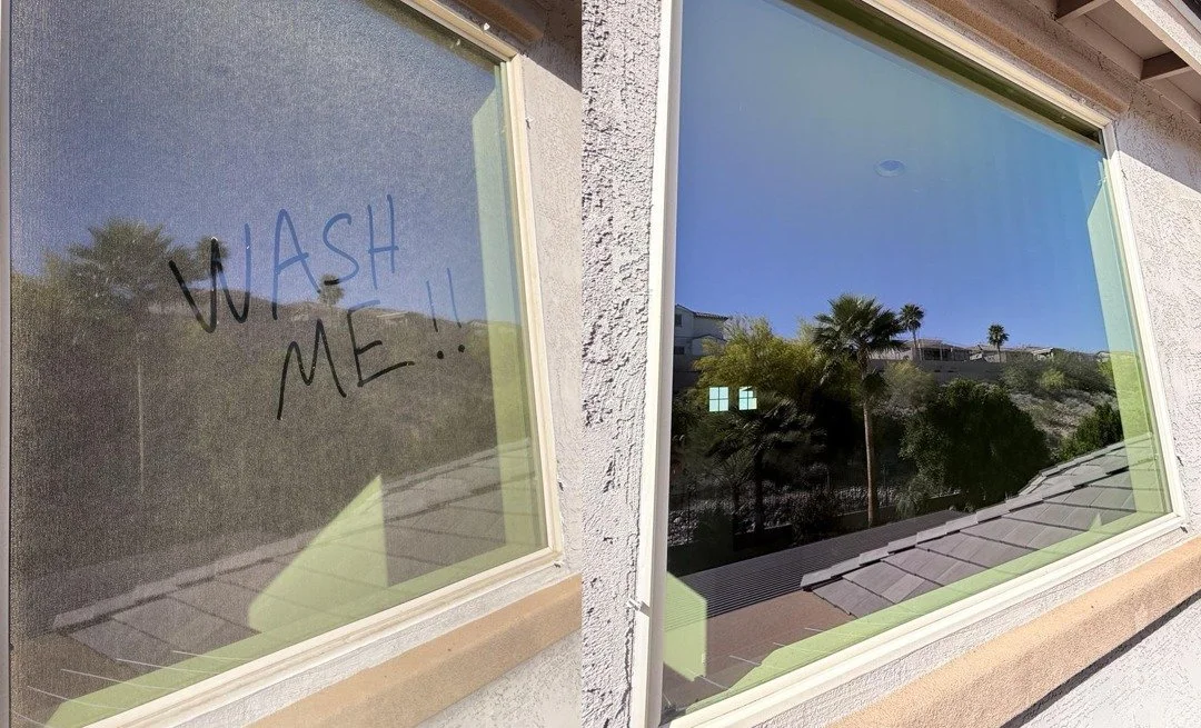 Dirty vs. Clean Windows - Litt Window Cleaning