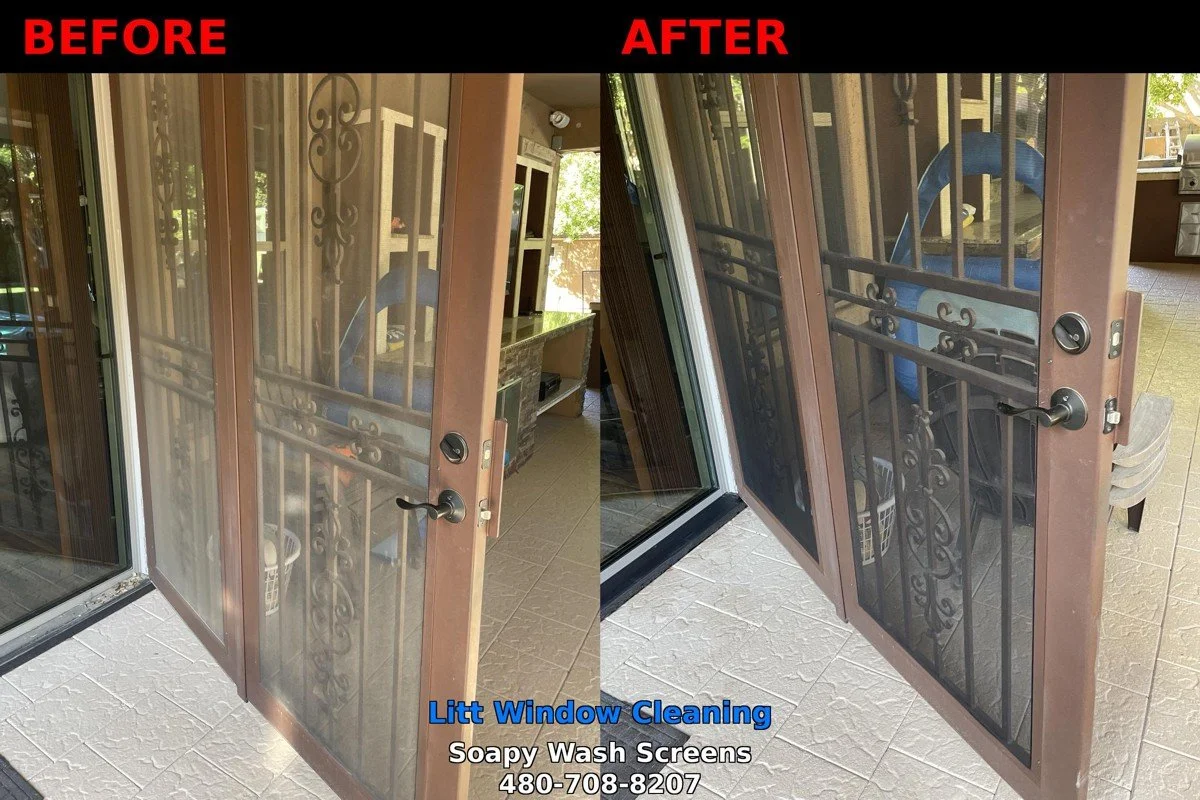 Before-After: Screen Door
