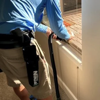 Cleaning  Window Sills - Litt Window Cleaning