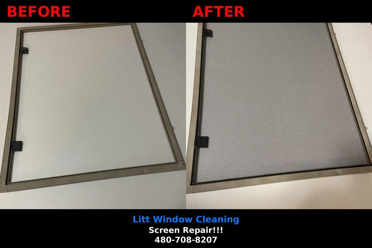 Before-After: Window Screens
