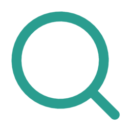 An icon of a magnifying glass