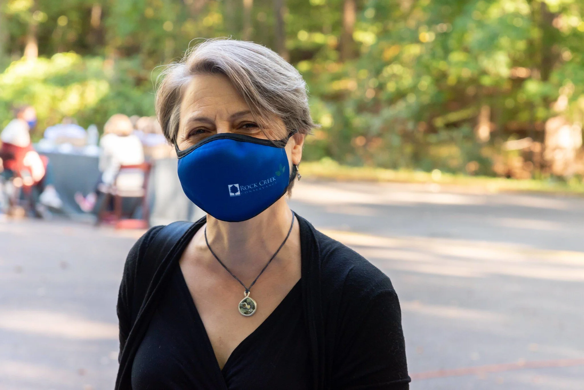 Rock Creek Park Superintendent Julia Washburn drops by share her thanks