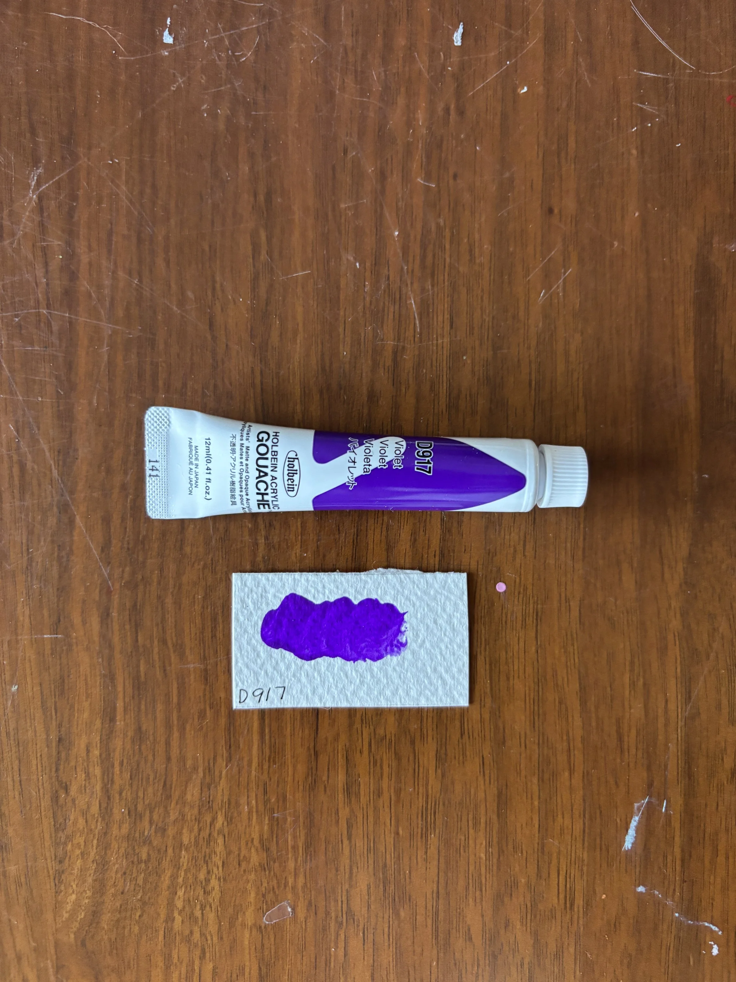 Holbein Acrylic Gouache Violet 12ml
