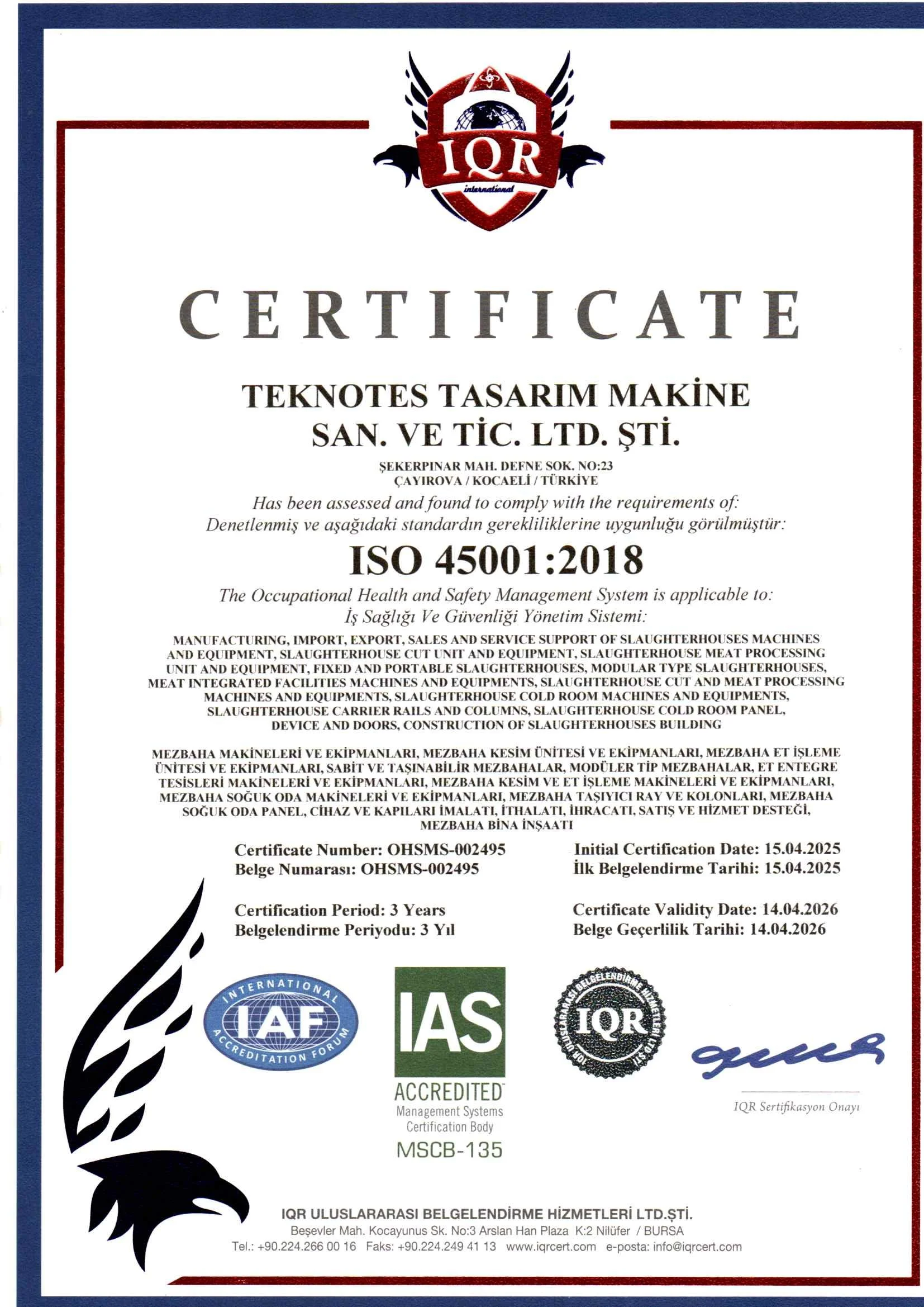ISO 45001