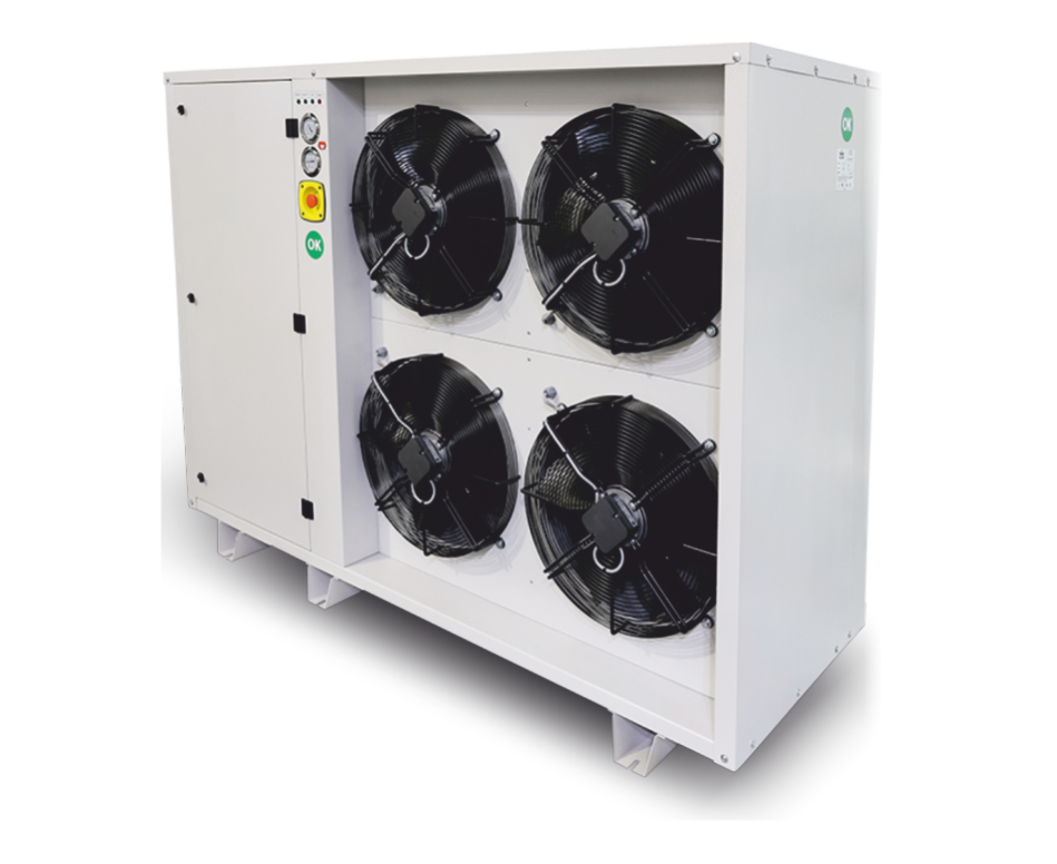 High-Capacity Condenser Unit for Meat Processing Plants - Teknotes Group