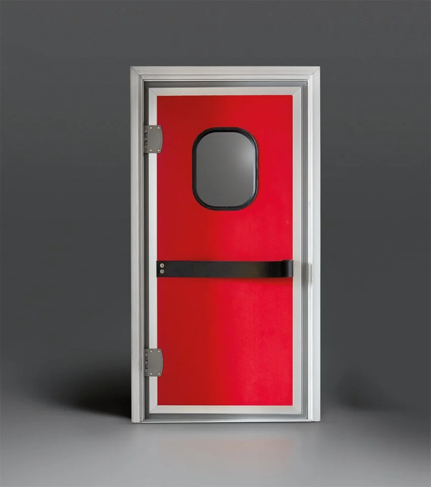 Cold Room Sliding Doors with Monorail Meat Hanging System - Teknotes Group