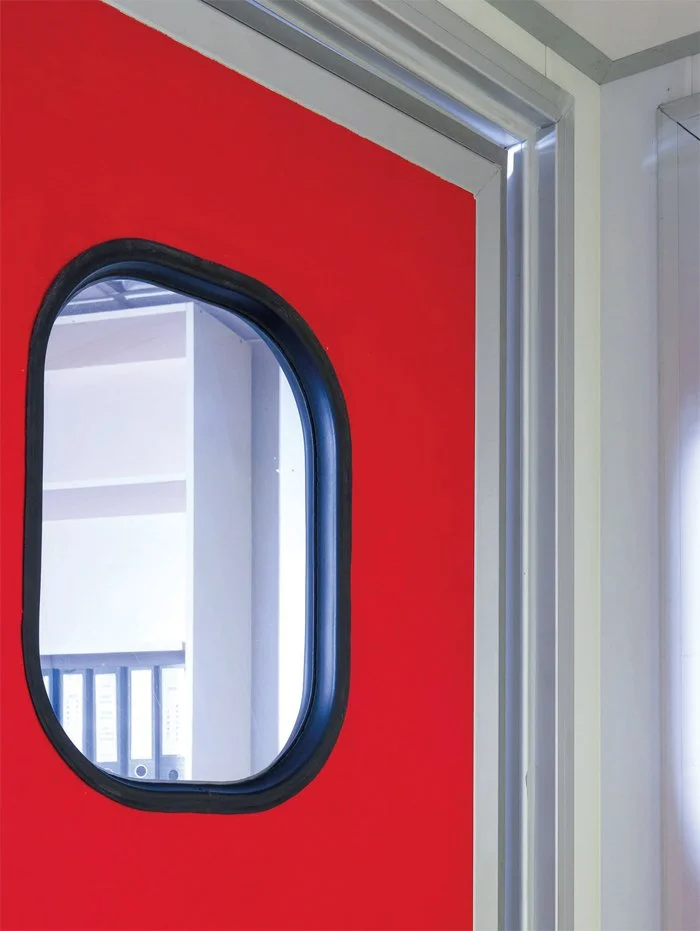 Hygienic Personnel and Service Door for Meat Processing Plants - Teknotes Group