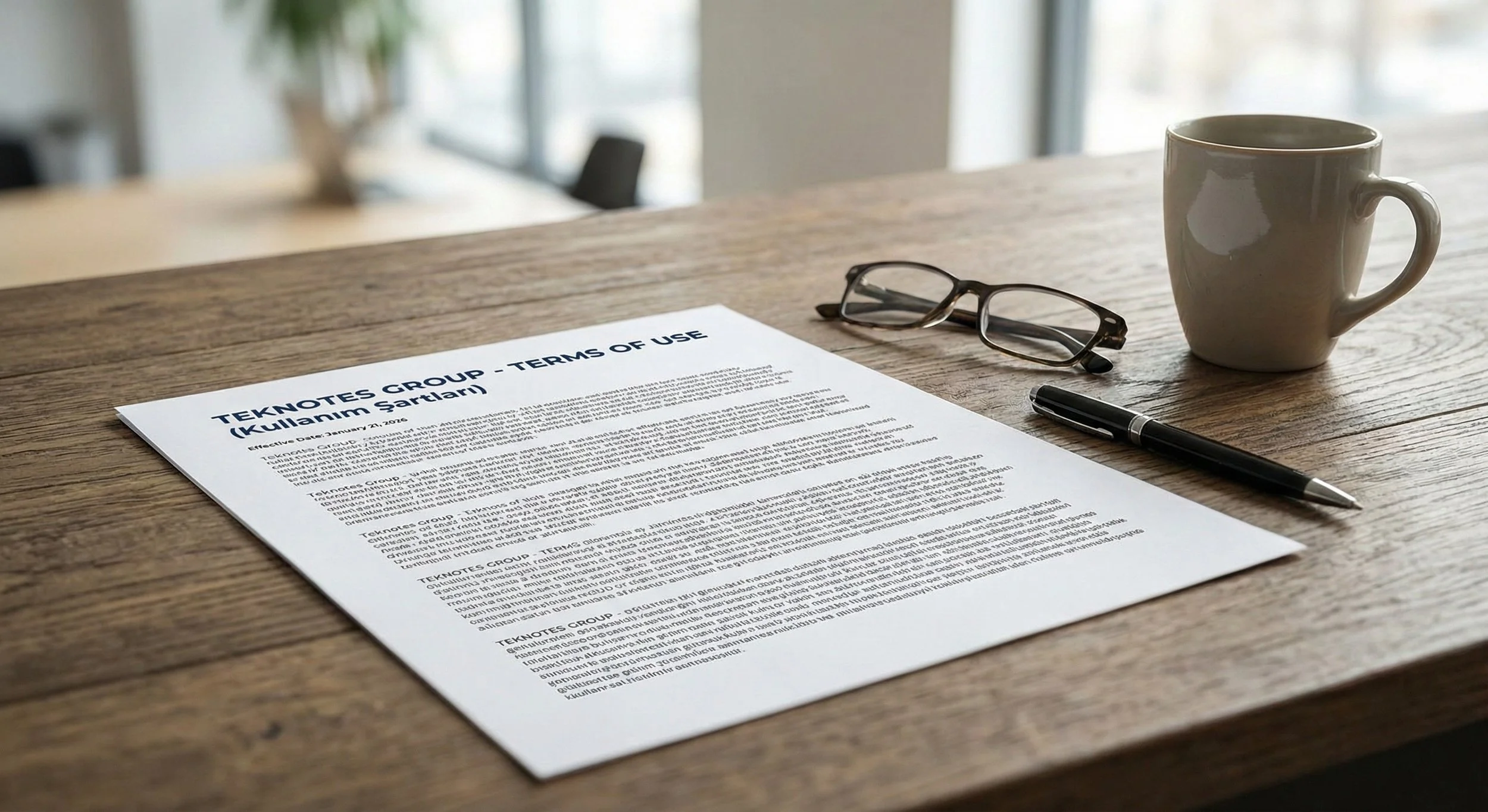 TEKNOTES GROUP TERMS OF USE