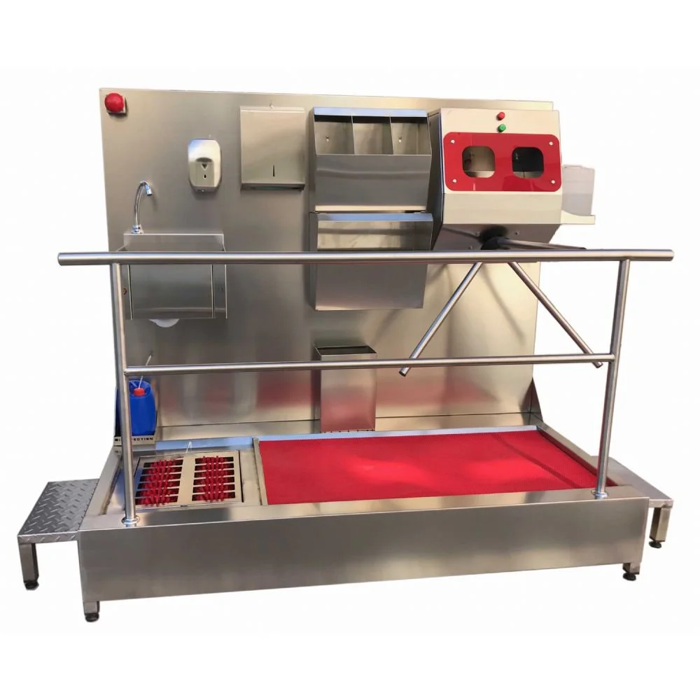 Sole Cleaning and hand disinfection