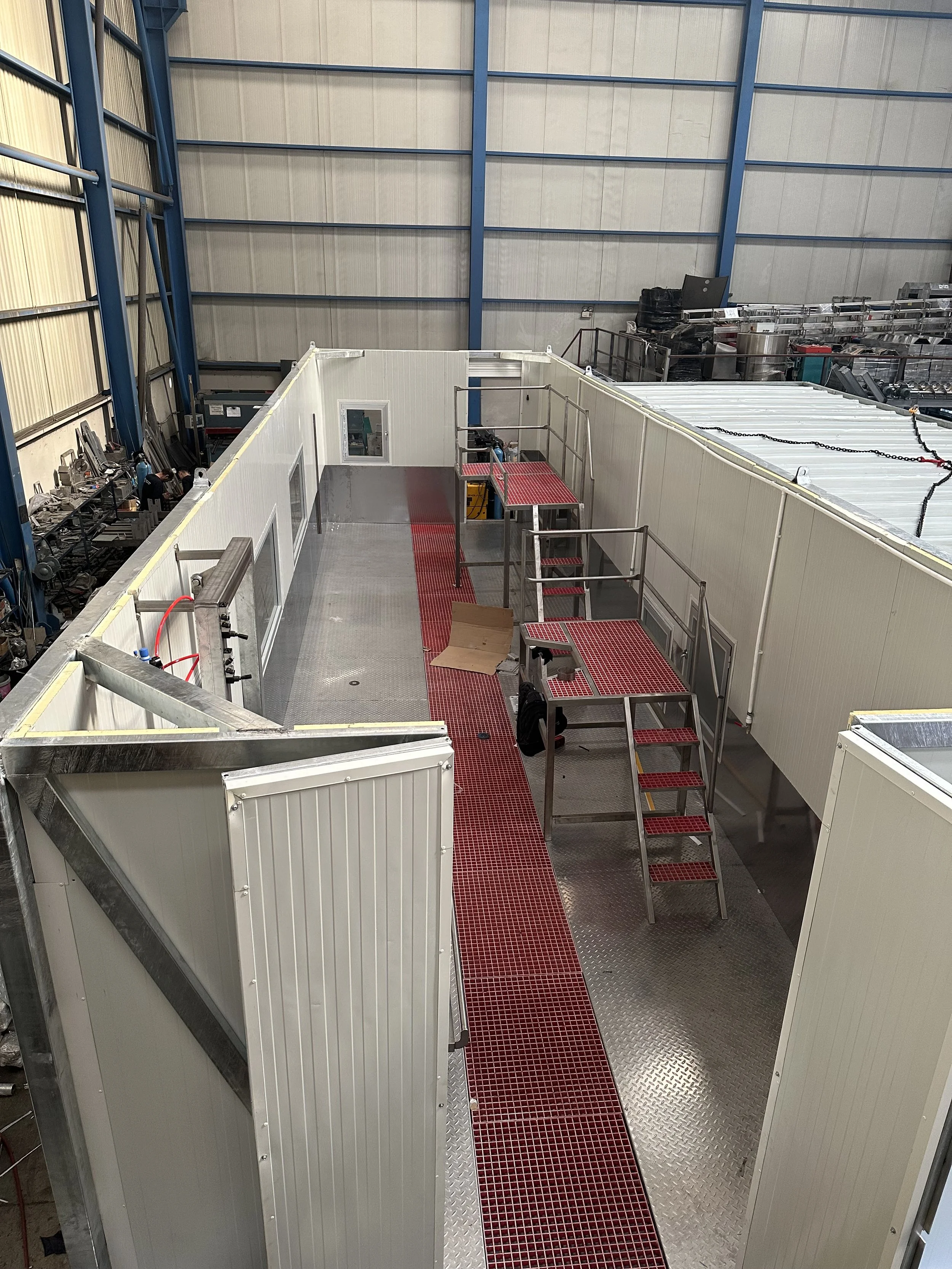 sheep mobile slaughterhouse