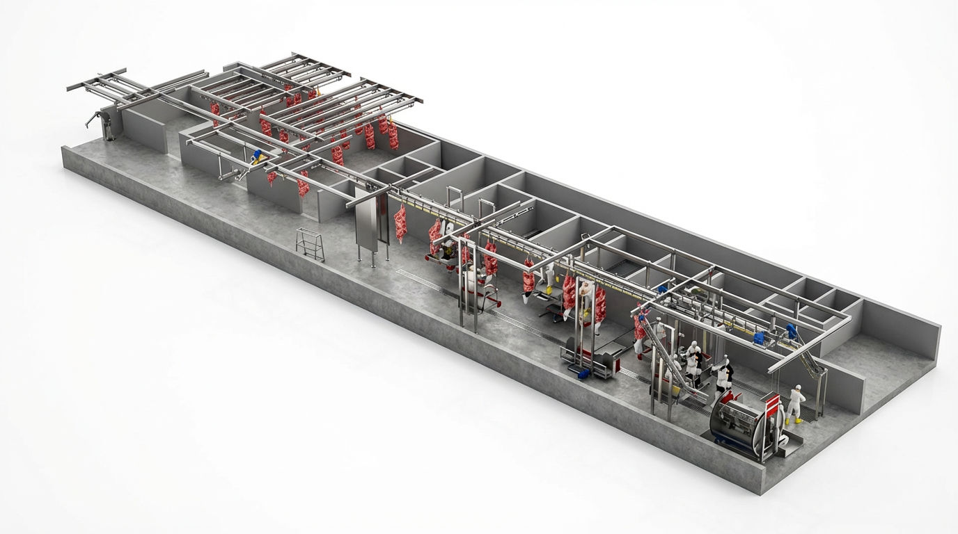 Turnkey Slaughterhouse Line System - Teknotes Group