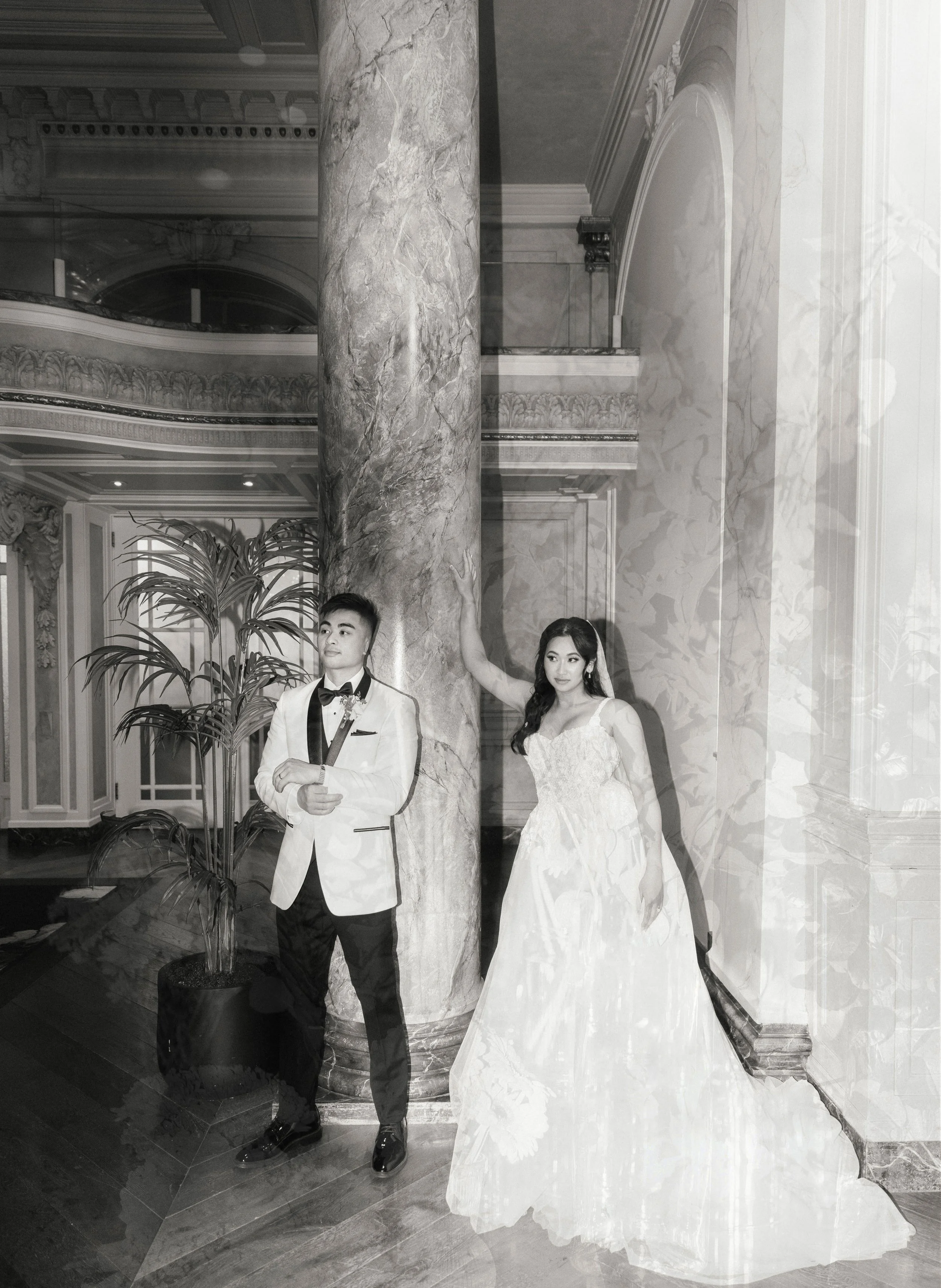 a fairmont palliser nuptial of the roxas,