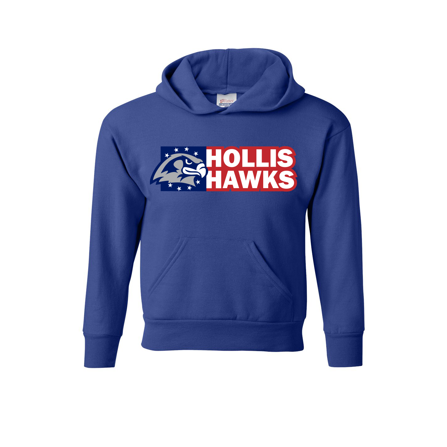 The Hollis Red, White & Blue Hoodie - Youth